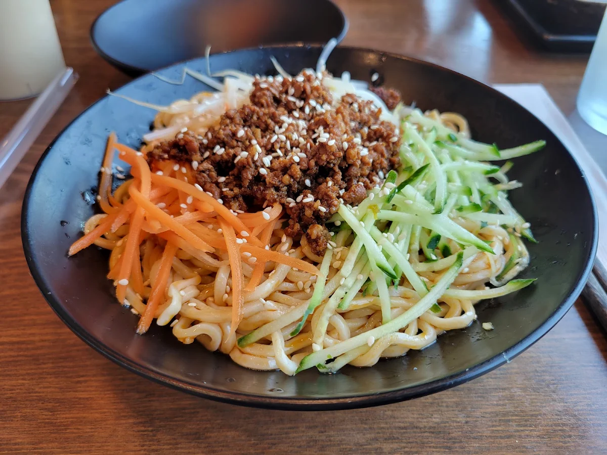 sichuan style cold noodle 四川凉面 spicy